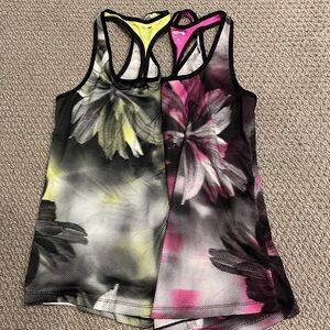 2 Athletic tank tops